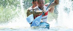 Hoffnungsträger. Auch Ronald Rauhe (vorn) und Tim Wieskötter gehören zu den Athleten, die im Hinblick auf die Olympischen Spiele besonders gefördert werden.