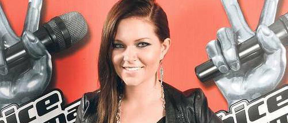 Bald die „Voice Of Germany“? Lisa Martine Weller aus Potsdam.