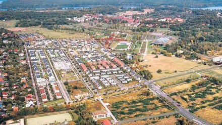 Viel erreicht: 1991 als Entwicklungsgebiet ausgerufen, leben heute rund 6400 Menschen auf dem Ex-Militärgelände.