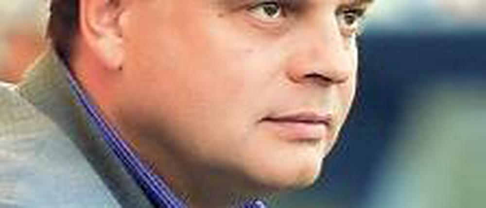 Regionalliga in Sicht. Ingo Kahlisch geht die Sache locker an.