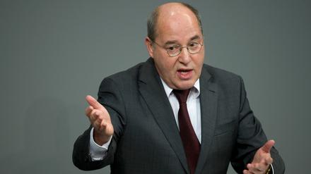 Nicht so kleinkariert, bitte. Der Chef der Linke-Bundestagsfraktion Gregor Gysi.