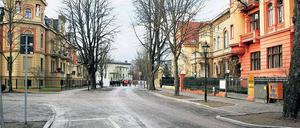 Gutes Pflaster – die sanierte Mangerstraße in der Berliner Vorstadt.