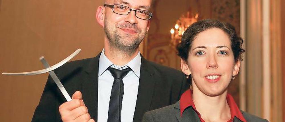 Ausgezeichnet. Mary Williams und Michael Koß.