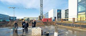Viel Platz. Hier soll das neue Drittmittelzentrum in Golm entstehen.