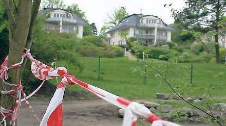 Vor der Enteignung: Grundstücke am Groß Glienicker See.