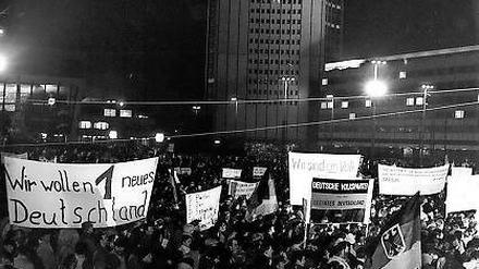 Signalwirkung. Die Montagsdemos in Leipzig nahmen vielen die Angst.