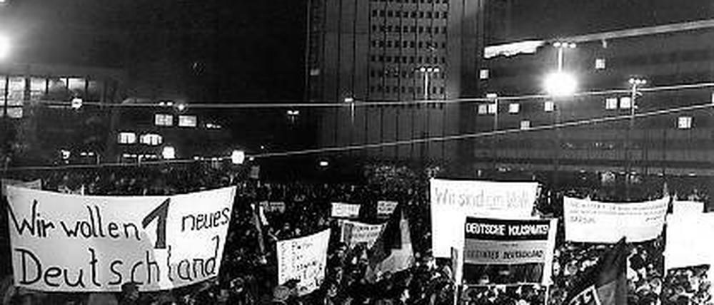 Signalwirkung. Die Montagsdemos in Leipzig nahmen vielen die Angst.