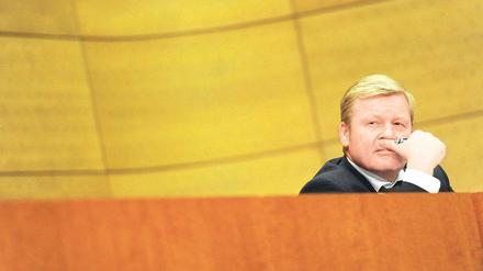 Entlastet. Bernd Althusmann.