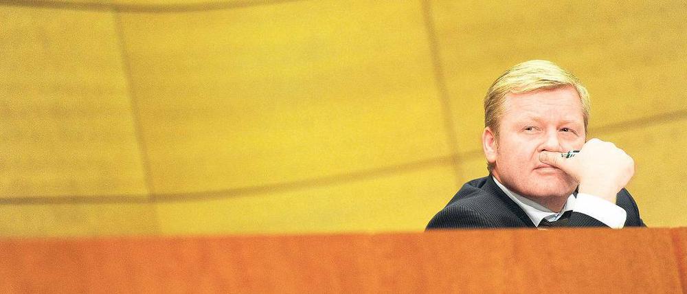 Entlastet. Bernd Althusmann.