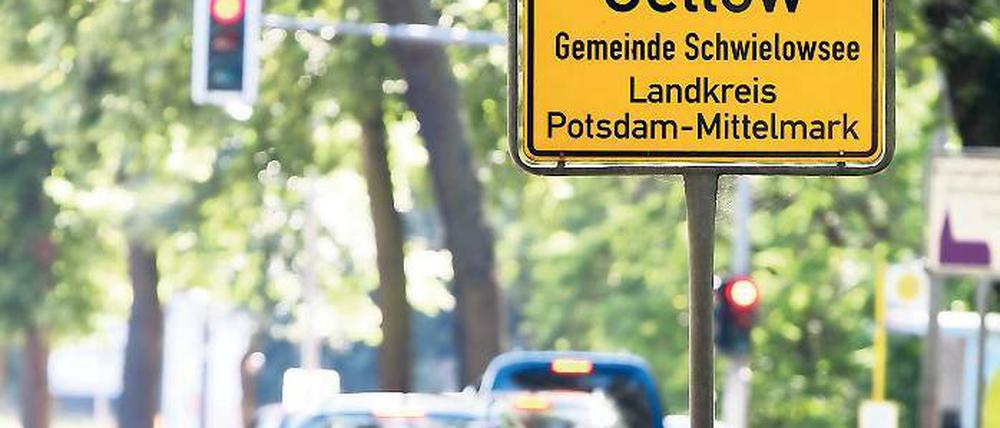 Bislang ausgesperrt: Geltow gehört nicht zum Erholungsort Schwielowsee.