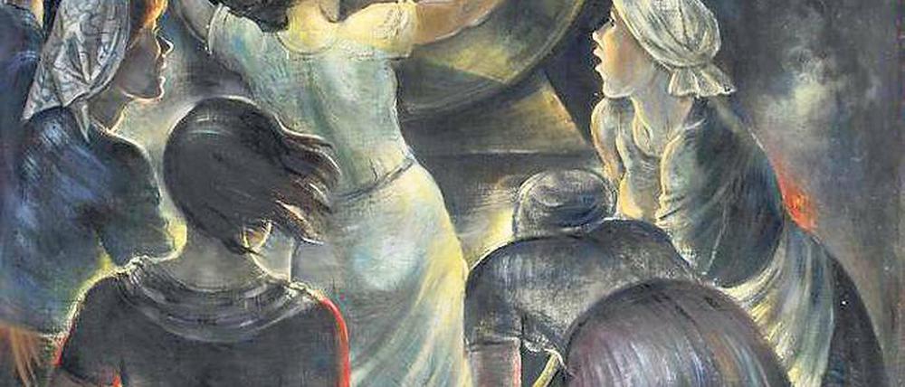 Integriert in der Sammlung Galerie sozialistischer Kunst des Potsdam-Museums: Magnus Zeller aus Caputh mit „Raymonde Dein“, 1953