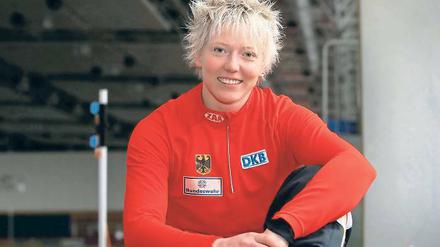 Neuling. Petra Lammert startet jetzt beim Weltcup in ihre erste Bob-Saison.