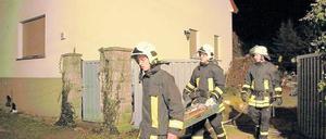 Über 40 Feuerwehrleute waren in im Einsatz.