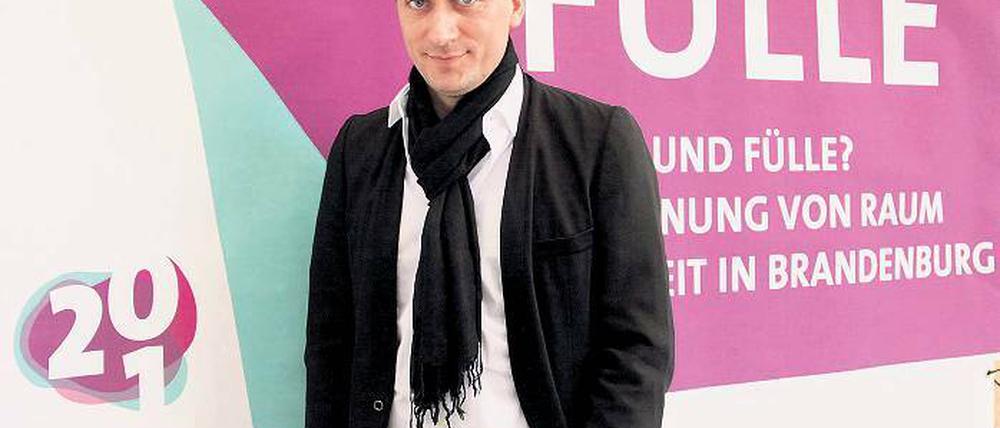 Stargast. Der DJ Paul van Dyk diskutierte mit FH-Wissenschaftlern über „Leere und Fülle“ in Brandenburg.