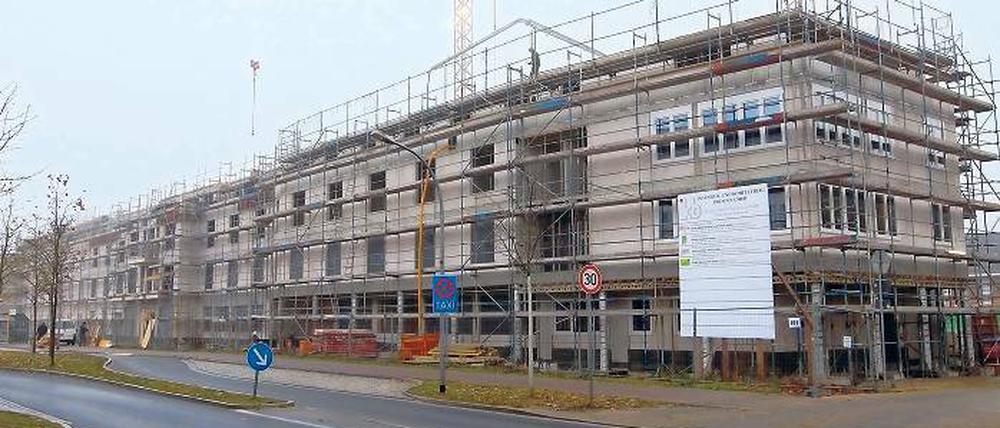 130 Meter lang. Das neue Kleinmachnower Pflegeheim.
