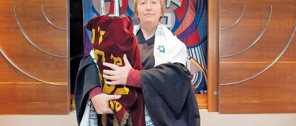 Vom Glauben begeistert. Die künftige Rabbinerin Antje Yael Deusel.