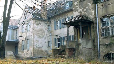 Von kalten Wintern gezeichnet: Ehemalige Hautklinik.
