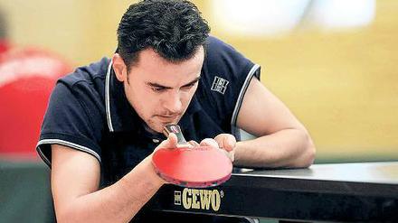 Spielte erneut stark. Stahnsdorfs Thomas Englert.