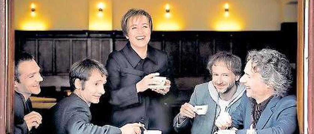 Mit eingängig, markanter Stimme: Katharina Franck.