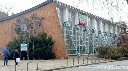 Sanierungsbedürftig: Die Schwimmhalle am Brauhausberg.