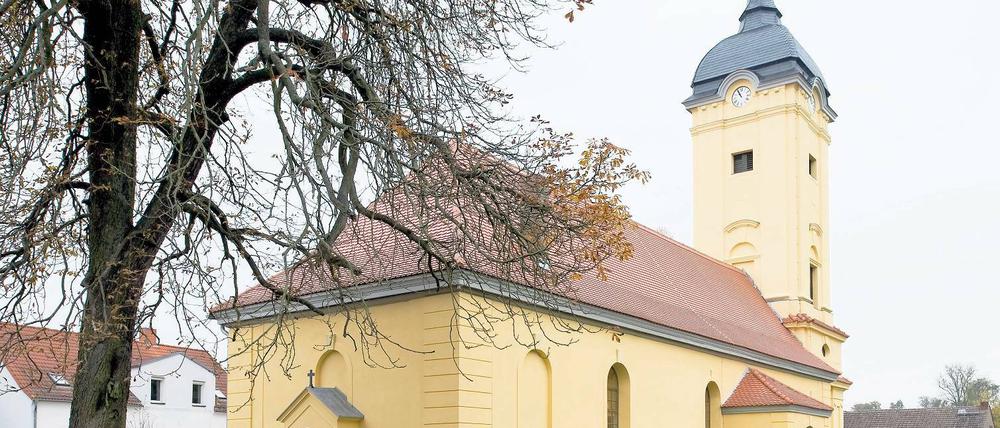 Wiedereröffnet. Die sanierte Schlosskirche Prötzel.