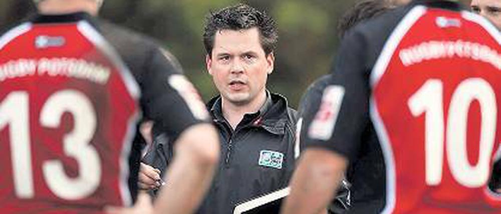 Siegessicher. Trainer Robby Lehmann erwartet viel von seinem Team.