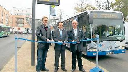 Wollen Kunden nicht im Regen stehen lassen: Albers, Dukiewicz, Schäfer.