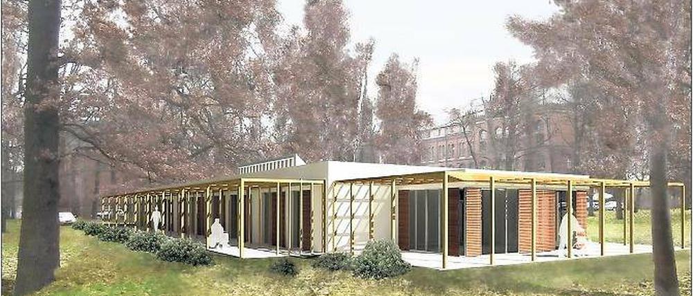 Im Plan. Das Hospiz soll im Frühjahr 2012 eröffnet werden.