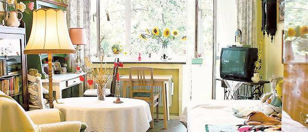 Wer braucht schon ein Luxusloft. „Schöner Wohnen“ im sogenannten Staudenhof.