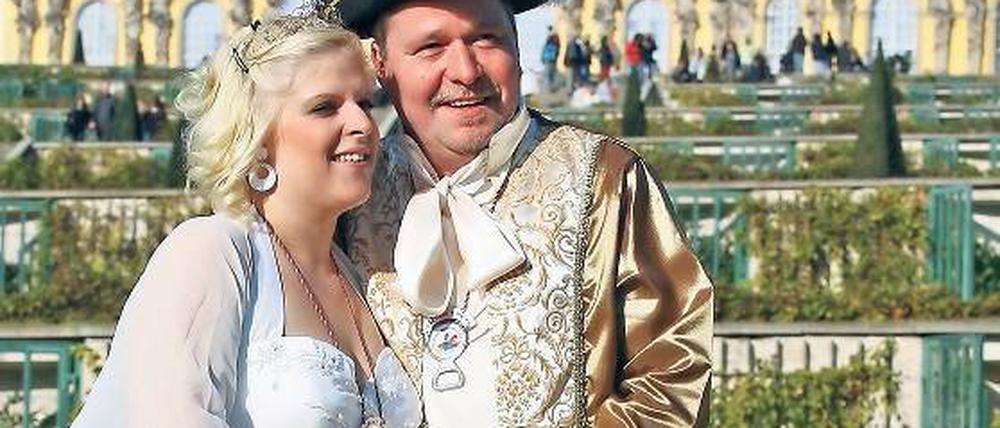 Närrisches Prinzenpaar: Katrin I. und Steffen I. des PKC.