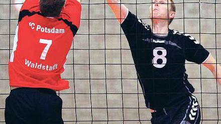 Immer spannend: Duell des USV und des VC Potsdam-Waldstadt.