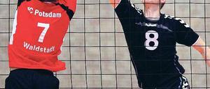 Immer spannend: Duell des USV und des VC Potsdam-Waldstadt.