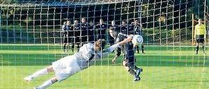 Eine Runde weiter: David Sommer (re.) macht mit dem 4:3 alles klar.