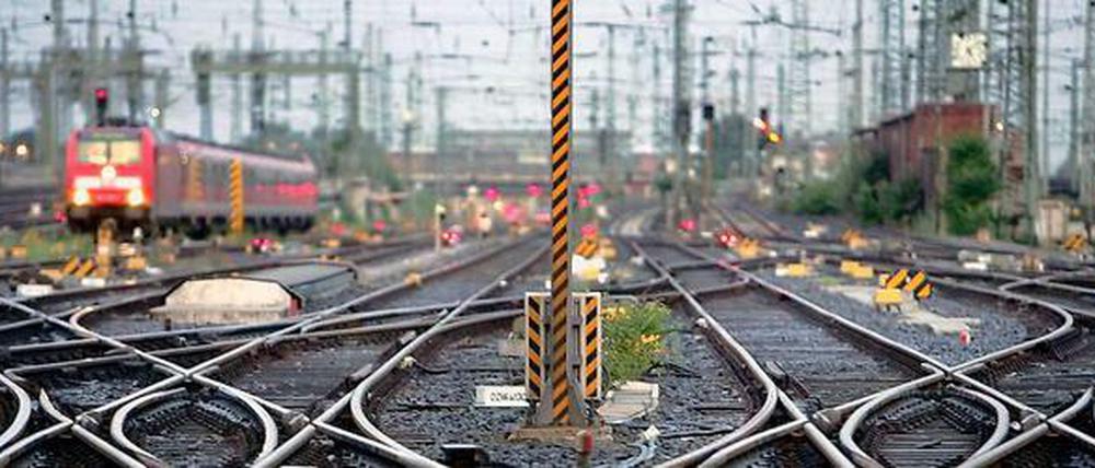 Lahmgelegt: Zwischen Berlin und Hamburg geht teilweise nichts mehr auf der Schiene.
