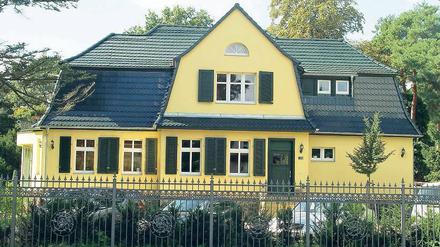 Viel Platz für Kinder: In diese Villa an der Nuthetaler Arthur-Scheunert-Allee soll bald Leben einziehen.