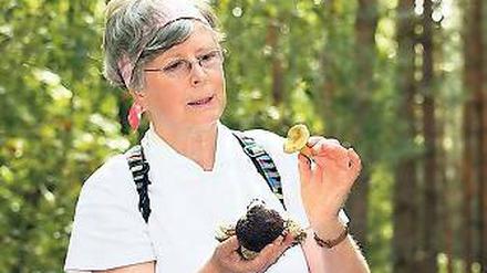 Pilzexpertin: Ute Schmidt.