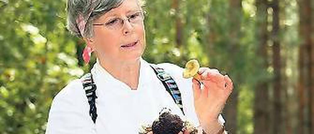 Pilzexpertin: Ute Schmidt.