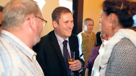 Sucht den Dialog: CDU-Mann Reinhard Mirbach (Mitte) will für den Neuanfang in Michendorf sorgen.