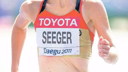 Solo schnell genug. Melanie Seeger holte sich in Naumburg das Olympia-Ticket.