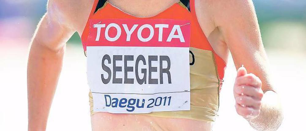 Solo schnell genug. Melanie Seeger holte sich in Naumburg das Olympia-Ticket.