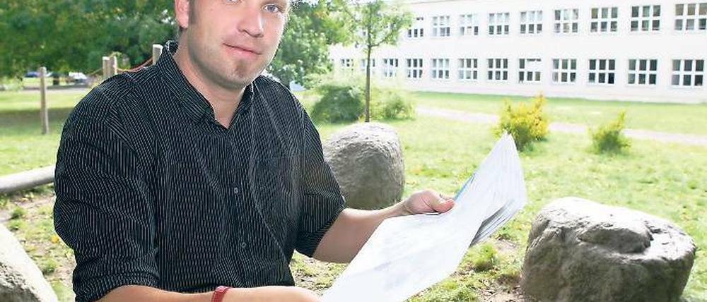 „Der frische Wind tut gut.“ Uwe Rühling ist der neue pädagogische Leiter im Treffpunkt Freizeit.