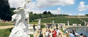 Besuchermagnet. Das Schloss Sanssouci und sein Park haben im vergangenem Jahr 323 890 Touristen angelockt. Es ist damit das beliebteste Ausflugsziel für Gäste aus aller Welt, die immer öfter in Potsdam Halt machen.