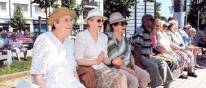 Mitten im Ort. Für ältere Menschen sollen in der Gemeinde Nuthetal Wohngemeinschaften geschaffen werden.