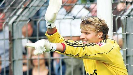 Zuversichtlich. Mannschaftskapitän Marian Unger will mit Babelsberg 03 am Freitag daheim gegen Unterhaching den zweiten Saisonsieg landen.