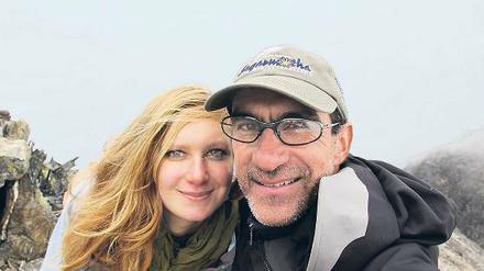 Auf dem Gipfel. Friederike Haiser und Marcus Tobia Leisegang.