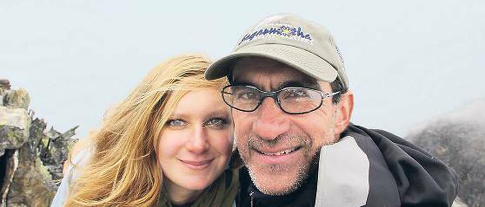 Auf dem Gipfel. Friederike Haiser und Marcus Tobia Leisegang.