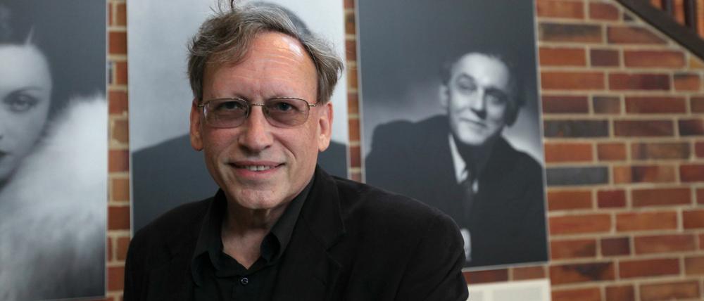 In heiligen Hallen: Eric Pommer, Enkel von Filmproduzent Erich Pommer, besuchte am Dienstag die Babelsberger Studios.