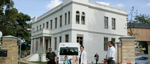 Junge Nutzer in alten Häusern: Die Villa Hirsch beherbergt nun die Kita „Am Babelsberg“.