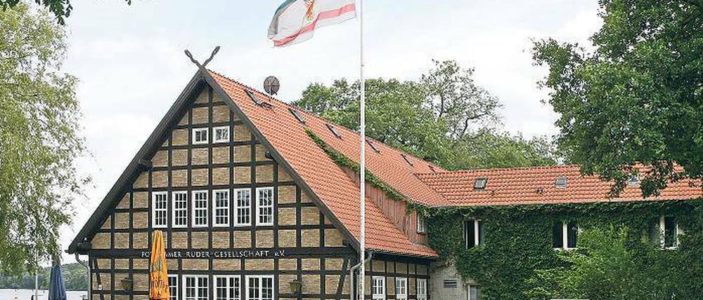 Scheidet die Gemüter. Der Potsdamer Seekrug am Templiner See.