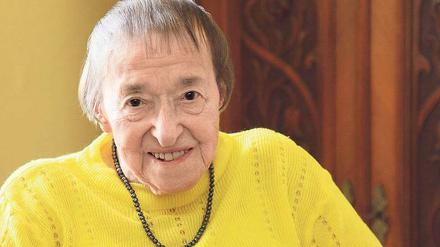 Jubilarin. Ilse Nowak ist 102.
